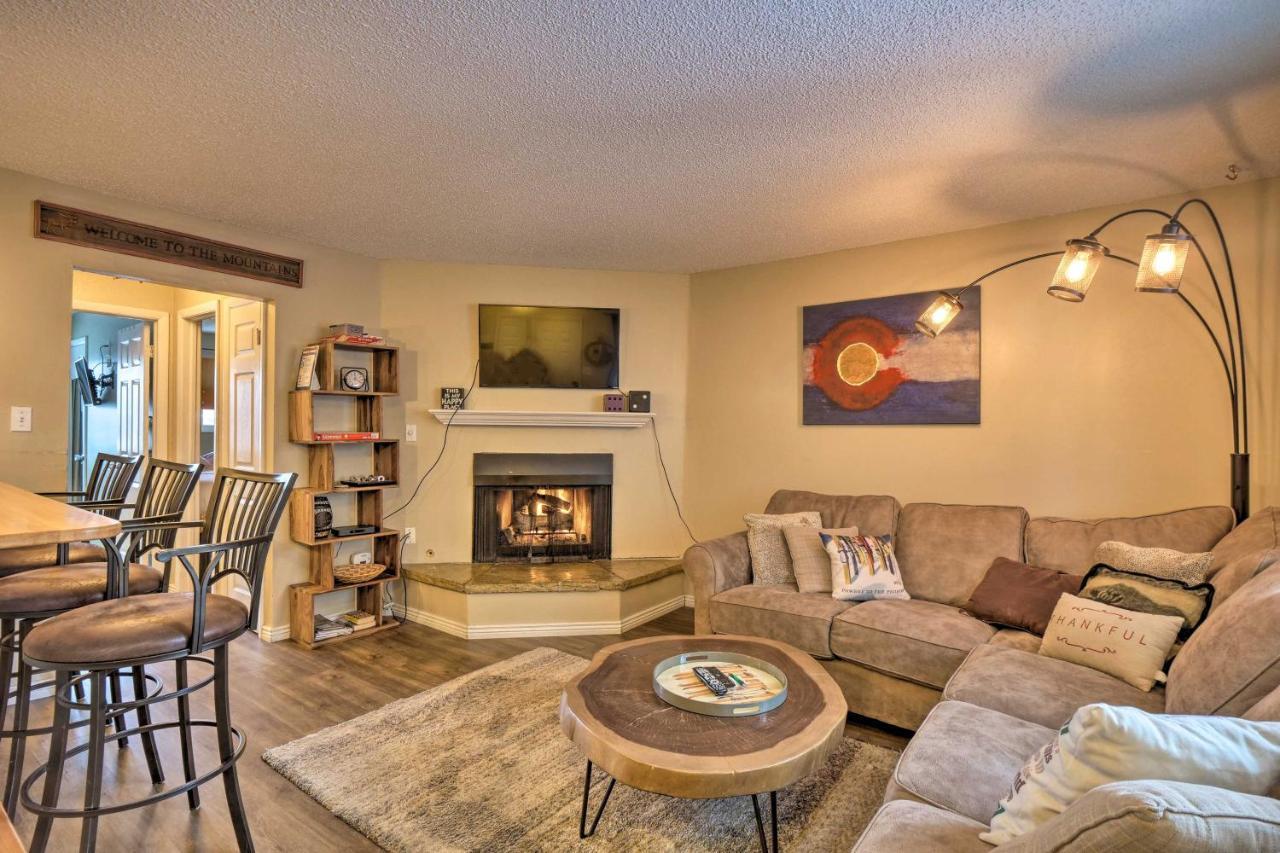 Main St Breck Condo With Mtn Views - Walk To Lifts! Breckenridge Kültér fotó