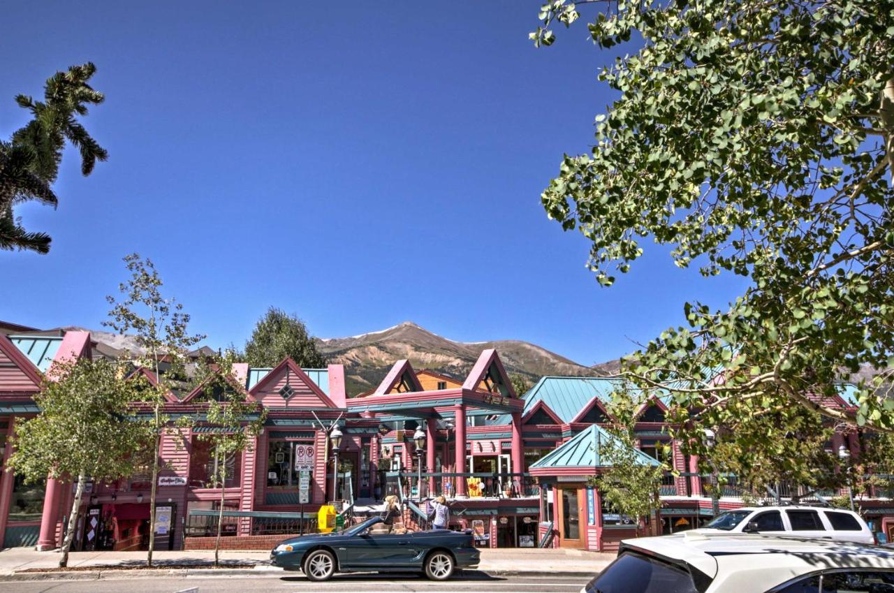 Main St Breck Condo With Mtn Views - Walk To Lifts! Breckenridge Kültér fotó
