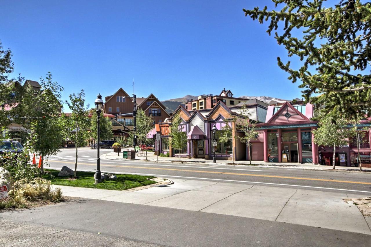 Main St Breck Condo With Mtn Views - Walk To Lifts! Breckenridge Kültér fotó
